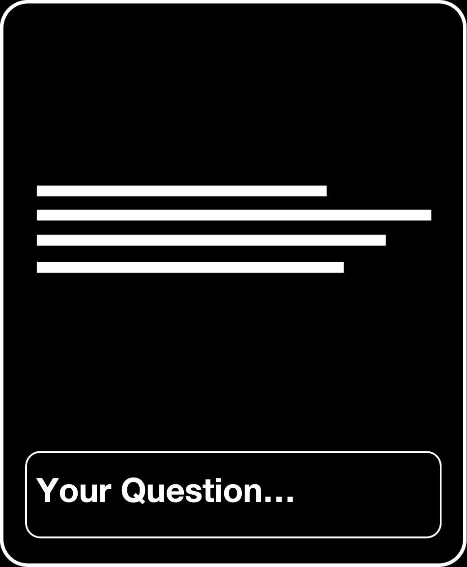 AI agent prompt interface